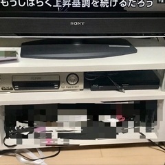 【10/31まで】木製・白テレビ台