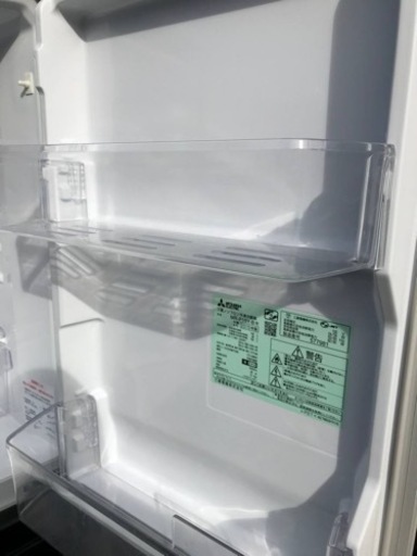 502番 三菱✨ノンフロン冷凍冷蔵庫✨MR-P15Y-B‼️