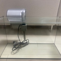 中古テトラ　52センチ水槽フィルターセット