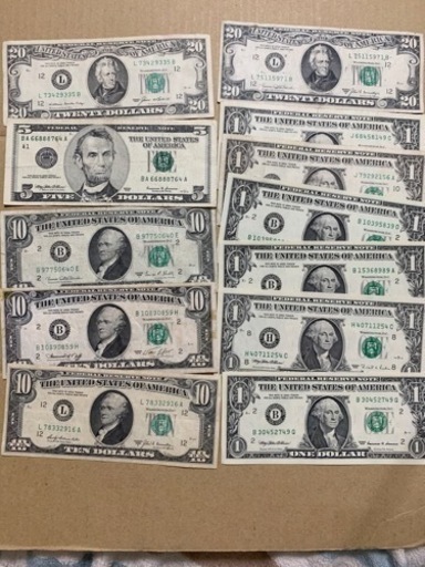 $81USD米国アメリカドル為替両替