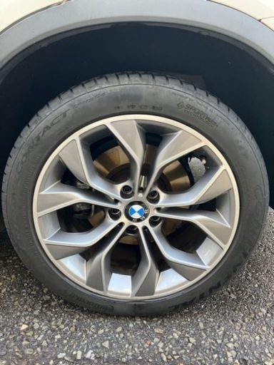 定価40万円！　BMW X3 オプションホイール　19インチ　タイヤ二本交換