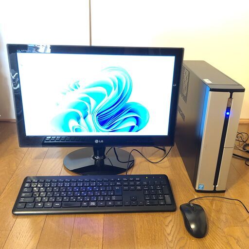 UNITCOM Windows11 Core i5 4690 8GB 500GB DVDRW FHDモニタ\u0026マウス\u0026キーボードセット