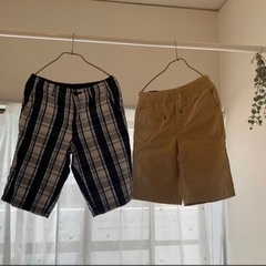 140cm ハーフパンツ　２点　新品GAP おまけH&M