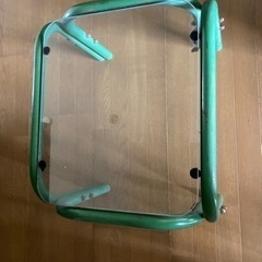 差し上げます❗️昭和のガラステーブル