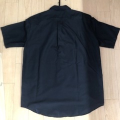 EMPORIO ARMANI 新品 カジュアルシャツ Sサイズ 青×紺