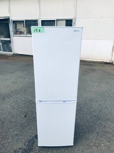 ①✨2021年製✨156番 アイリスオーヤマ✨ノンフロン冷凍冷蔵庫✨AF-162-W‼️