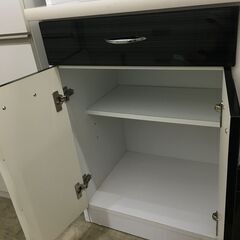 山清工業　キッチンボード　食器棚　レンジ台　システムキッチンボード　約幅105cm　おしゃれ　スチームオーブン対応 　堺市　石津 山清工業 キッチンボード 食器棚 レンジ台 システムキッチンボード 約