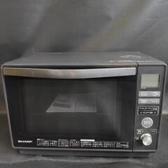 中古品 SHARP シャープ 過熱水蒸気オーブンレンジ RE-V80A-B 2017年製