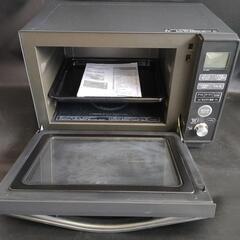 中古品 SHARP シャープ 過熱水蒸気オーブンレンジ RE-V80A-B 2017年製