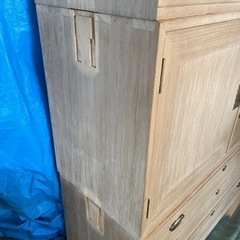 高級 鍵付き 桐タンス 