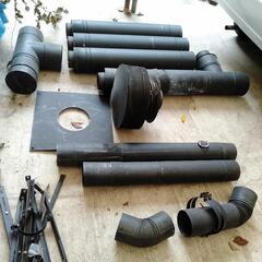 薪ストーブ、煙突、薪割り機、薪等