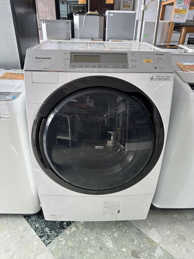 Panasonic　10/6kgドラム式洗濯機　洗濯10ｋｇ・乾燥6ｋｇ　2017年製　リサイクルショップ宮崎屋住吉店　22.10.18　ｙ