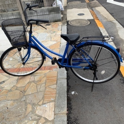 青色自転車