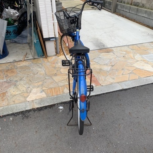 青色自転車