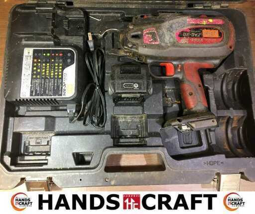 マックス　鉄筋結束機　RB-399A　バッテリー×1　充電器　リバータイヤ　中古品　【ハンズクラフト宜野湾店】