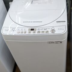 SHARP 洗濯機 ES-G60UC 2019年　ag-kd094