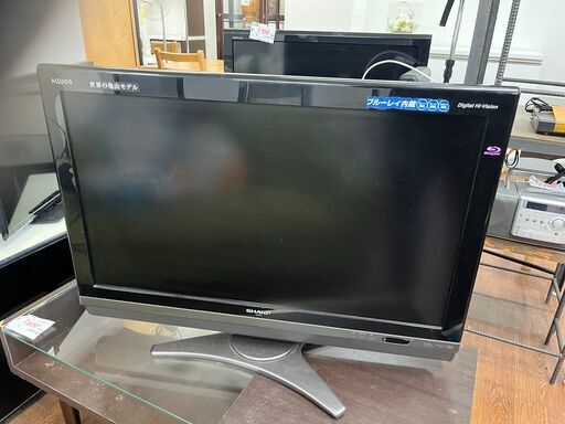 【リサイクルショップどりーむ天保山店】●4259●　テレビ　TV　SHARP　AQUOS　リモコン付き　2009年製　32型　リモコン無し　(´;ω;｀)　LC-32DX2