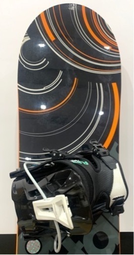 ★中古品　ファナティック FANATIC FLAT 145㎝ スノボーセット