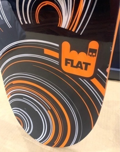 ★中古品　ファナティック FANATIC FLAT 145㎝ スノボーセット