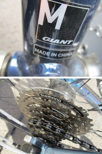 GIANT ロードバイク Mサイズ 28C 自転車 アルミ ジャイアント 身長目安 