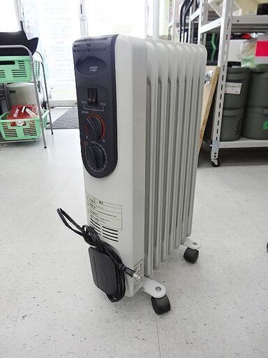 【恵庭】山善　オイルヒーター H-1208T　動作品 中古品 PayPay支払いOK!