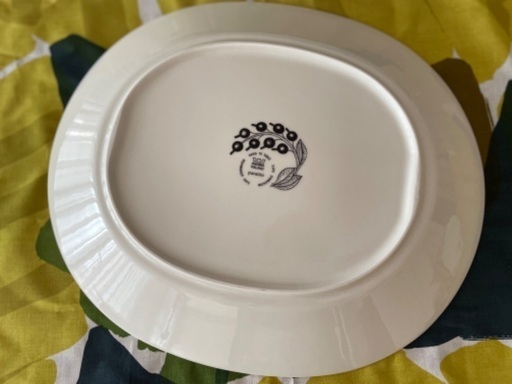 廃盤！アラビアルノ　36cmオーバルプラター runo 8/22 12時まで取置 廃盤！アラビアルノ 36cmオーバルプラター runo 8/22 12時まで取置