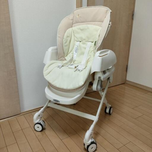 引き取り限定 combi 電動スイング ハイローチェア ルシエス 中古美品 動作確認済