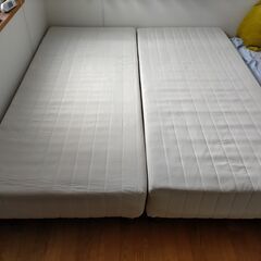 【ネット決済】シングルベッド２台