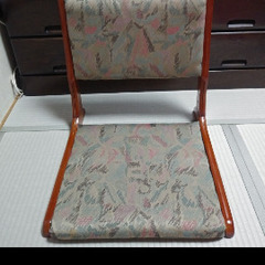 ◆木製折り畳み座椅子2客セット
