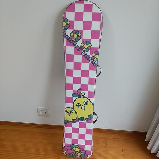 スノボ 板/ビンディング/ブーツ/ケース4点セット スノーボード4点