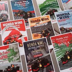 Honda　F1ポストカード10枚