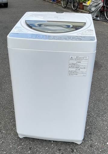 【RKGSE-864】特価！東芝/6kg/全自動洗濯機/AW-6G6/中古/2019年製/当社より近隣地域無料配達