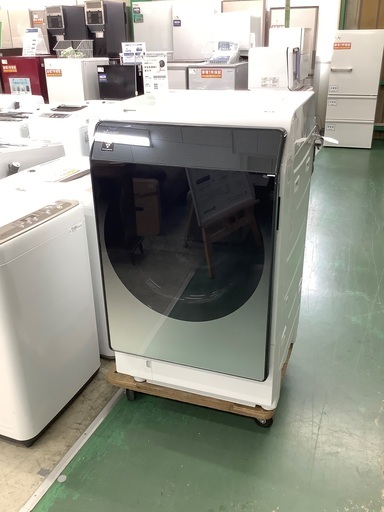 安心の1年保証付！！  SHARP　11.0kgドラム式洗濯乾燥機　ES-W113-SL　2020年製