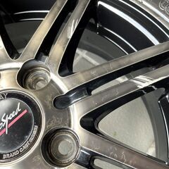 希少★神秘的なブロンズ色ホイール★軽自動車用タイヤセット★155/65R14　5～5.5分山