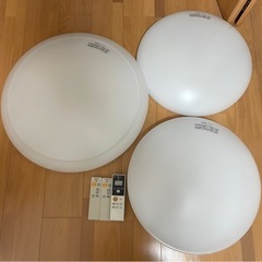 パナソニック　シーリングライト　照明　3点