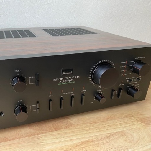 【銘機】SUNSUI 山水 サンスイ AU-D707F プリメインアンプ