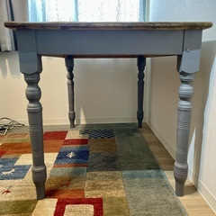 英国製　ダイニングテーブル　W1210 D 765　chambre de nimes BROCANTEで購入