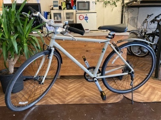 クロスバイク 700C 7段変速 アルミフレーム 引き取り限定