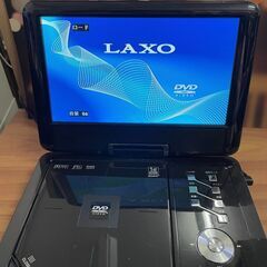LAXO 9型ポータブルDVDプレーヤー　LDP-T9300CK...
