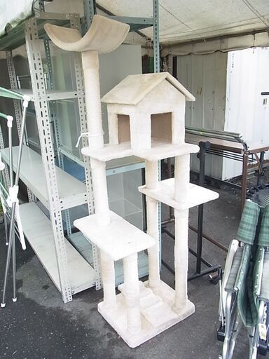 キャットタワー 猫タワー 爪とぎタワー アスレチックタワー 麻紐