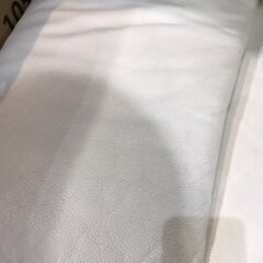 1人掛けソファ　ホワイト