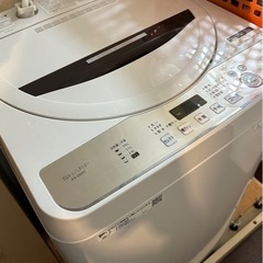 シャープ　縦型洗濯機　使用期間1年ほど