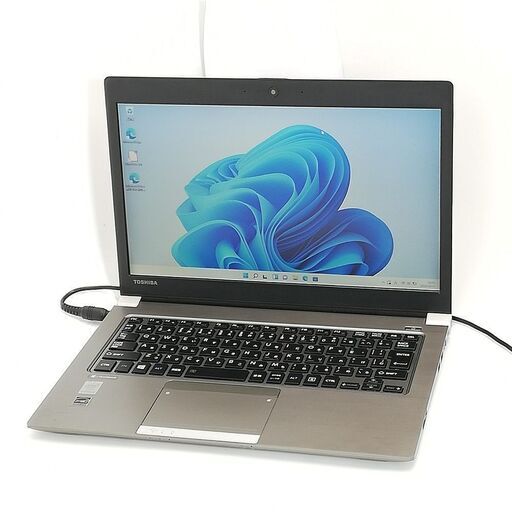 保証付 高速SSD Wi-Fi有 13.3型 ノートパソコン 東芝 R63/Y 中古良品 第5世代 Core i5 4GB 無線 Bluetooth カメラ Windows11 Office