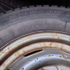 スタッドレスタイヤ ブリジストン ブリザック 145 80 12 4本 軽トラ