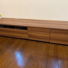 大容量収納 木製テレビボード　180cm モダン