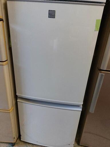 シャープ　ノンフロン冷凍冷蔵庫　SK-14E7-KW　2020年製