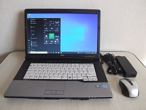 高速SSD240GB搭載　第三世代 Core i5 3340M FUJITSU LIFEBOOK E752/F ノートパソコン　バッテリー不良　(3985)