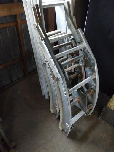 ハシゴタワーセット 荷揚げ機