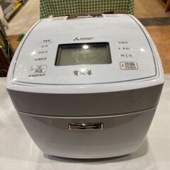 愛品館市原店】三菱 2019年製 IH炊飯器 NJ-KSE18C-W【愛