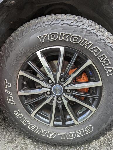 デリカD5　225/75r/16 ヨコハマ　ジオランダーA/T